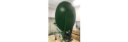 Октябрь 2019 - изготовление антенны SNG 1.8 м C-диапазона